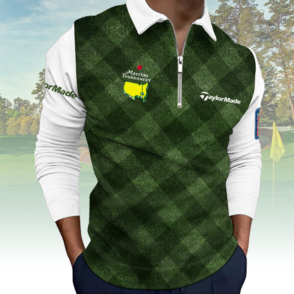 Masters Tournament x TAYL Zip Polo Shirt – MAITM15057