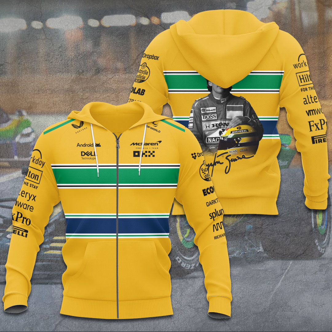 McLaren x Ayrton Senna 3D Apparel – TANTN 6643