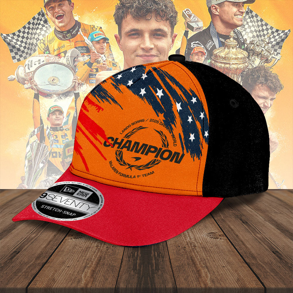 McLaren x Lando Norris World Champions 2025 Classic Cap – TMTHU2572