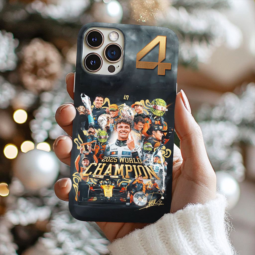McLaren x Lando Norris World Champion 2025 Phone Case – TMTHU2536