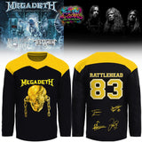 Megadeth Breakout Hibernation Of The Nations 2026 Rattlehead Hockey Jersey