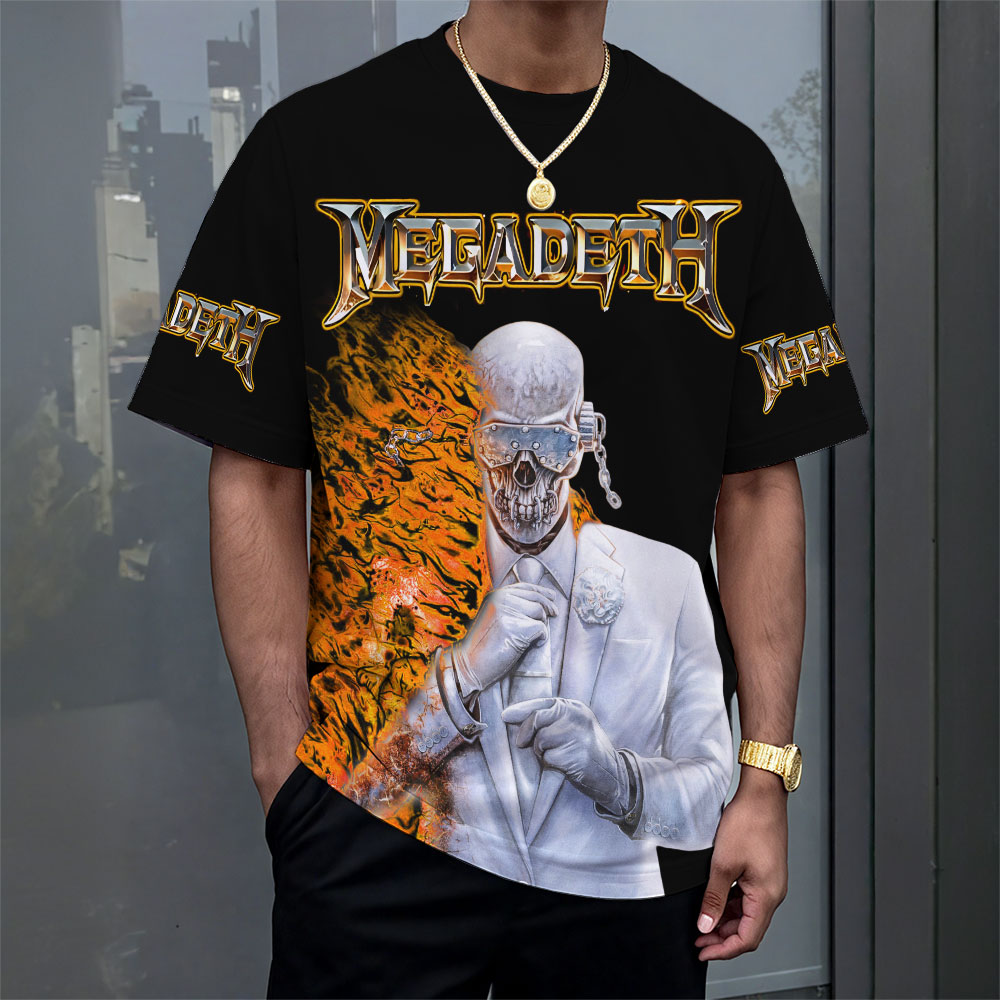 Megadeth Band 3D Apparel – MAITM12565