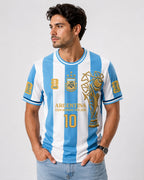 Messi Argentina World Cup Champions 2026 Shirt