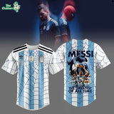 Messi x Spider-Man GOAT World Cup Baseball Jersey