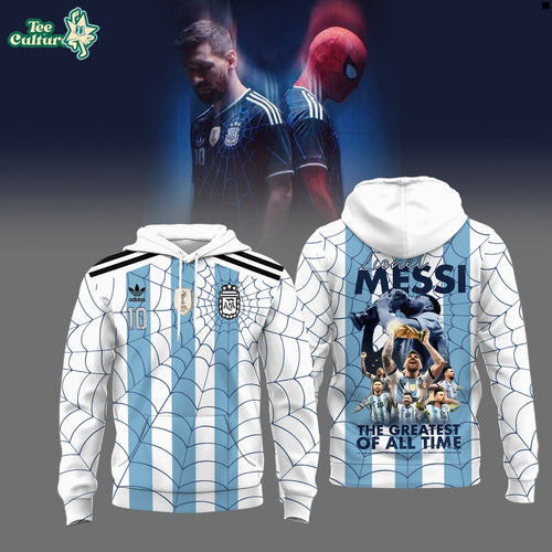 Messi x Spider-Man GOAT World Cup Hoodie
