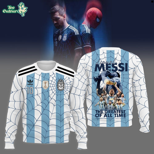 Messi x Spider-Man GOAT World Cup Sweatshirt