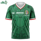 Mexico FIFA World Cup 2026 Disney Mickey Inspired Custom V-Neck Jersey Personalized Name & Number