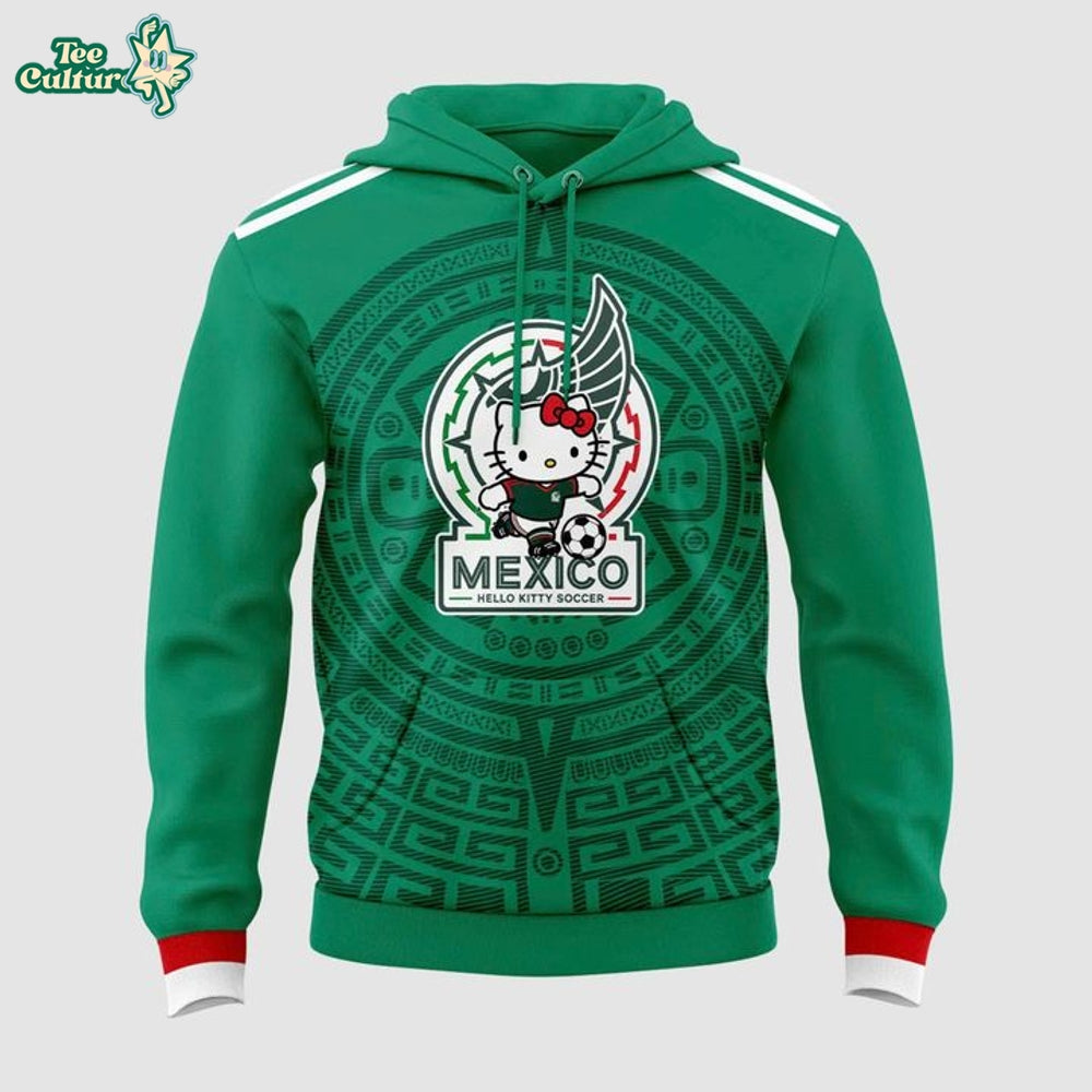 Mexico Soccer x Hello Kitty World Cup 2026 Limited Edition Hoodie