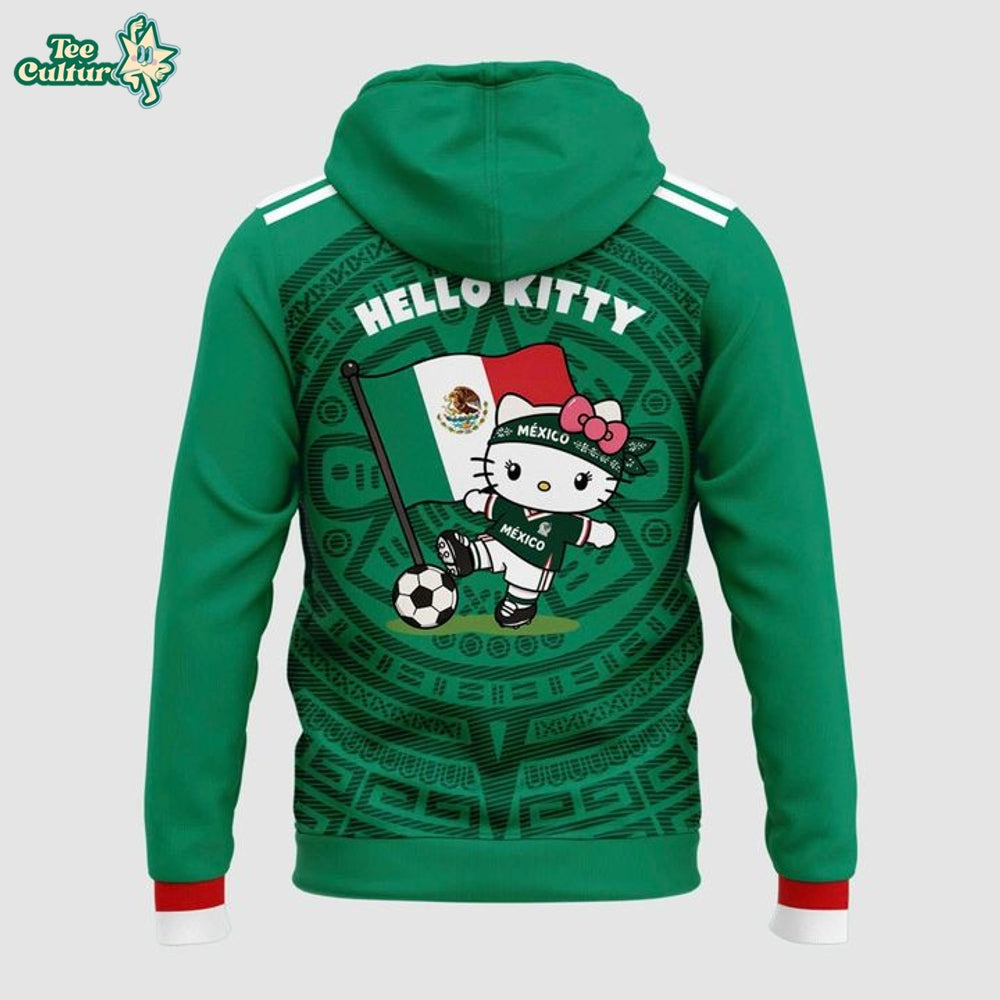 Mexico Soccer x Hello Kitty World Cup 2026 Limited Edition Hoodie