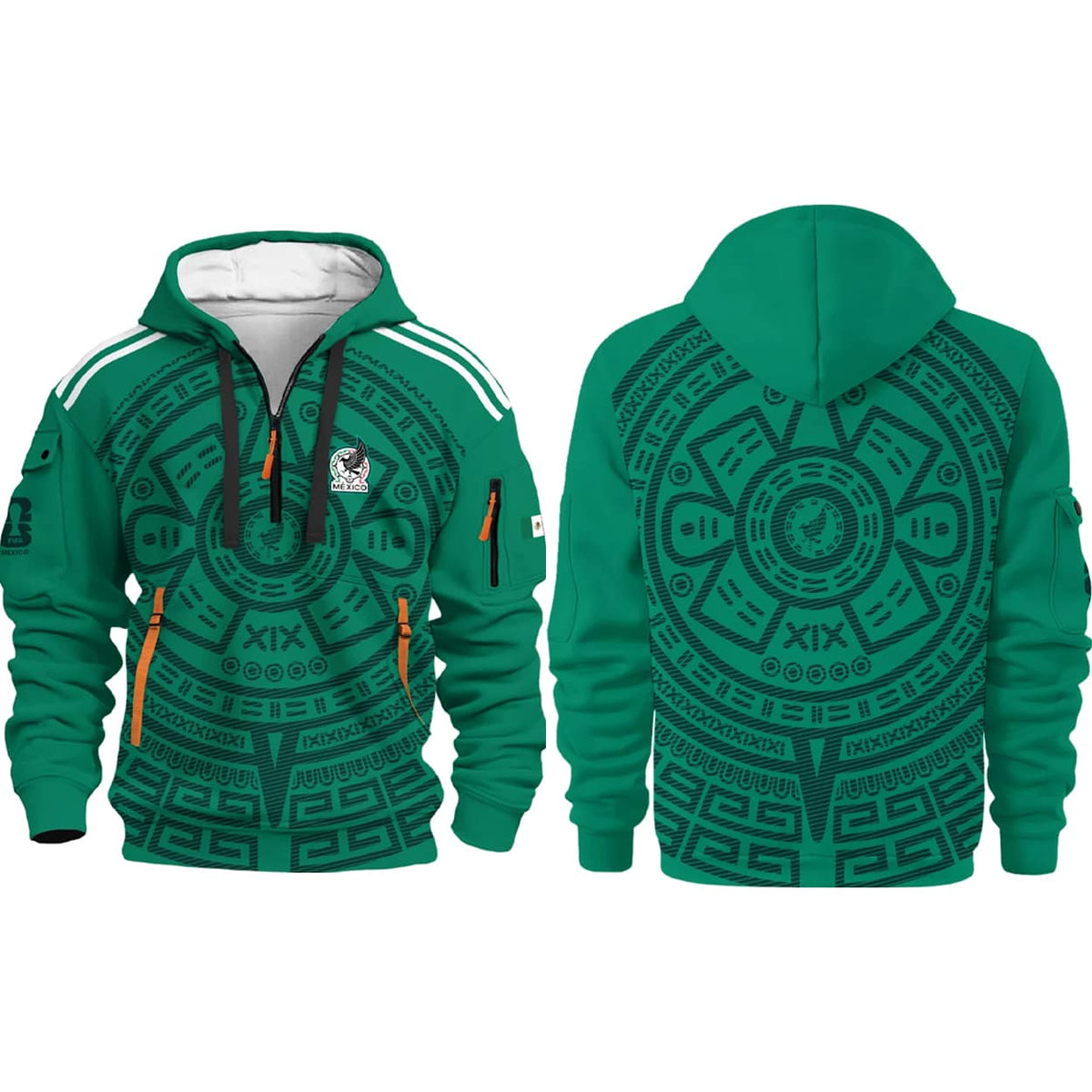 Mexico World Cup 2026 Quarter Zip Hoodie