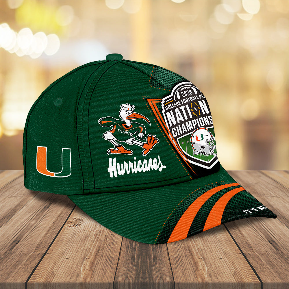 Miami Hurricanes Football Classic Cap – MAITM14450