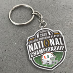 Miami Hurricanes Football Custom Shape 2-sided Keychain – MAITM14399