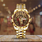 Michael Jackson Alloy Luxury Quartz Watch - TMTHU7098