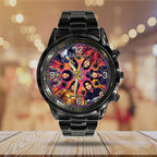 Michael Jackson Black Stainless Steel Watch - TMTHU7593
