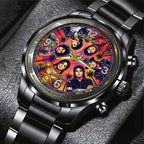 Michael Jackson Black Stainless Steel Watch - TMTHU7593