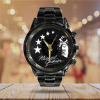 Michael Jackson Black Stainless Steel Watch - TANTN24888