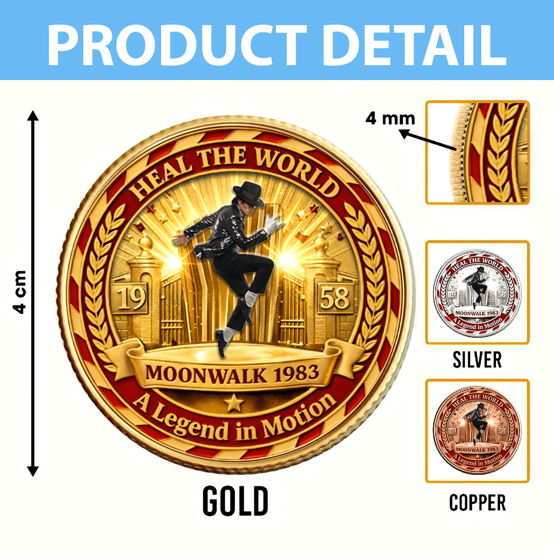 Michael Jackson Commemorative Coin – HOATT17573