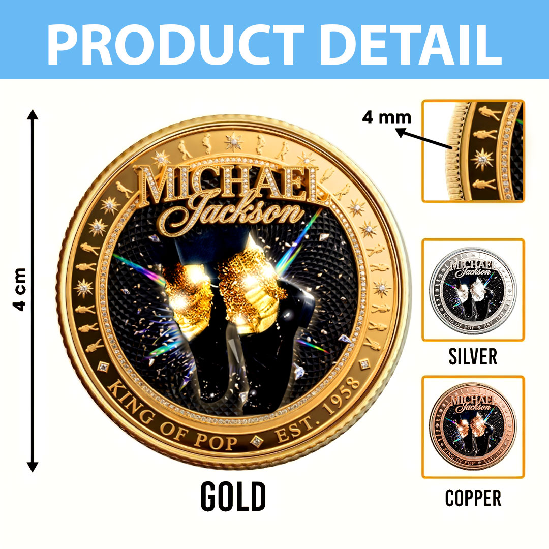 Michael Jackson Commemorative Coin – HOATT17886