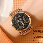 Michael Jackson Mesh Strap Quartz Watch - TMTHU7167