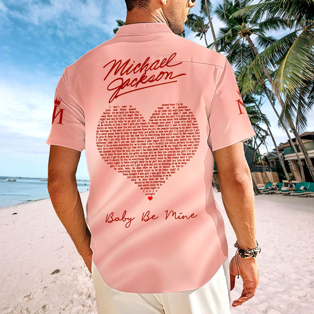 Michael Jackson Short Sleeve Button-Down Shirt – HOATT20193