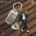 Michael Jackson The King Of Pop Iconic Era 1980s Keychain
