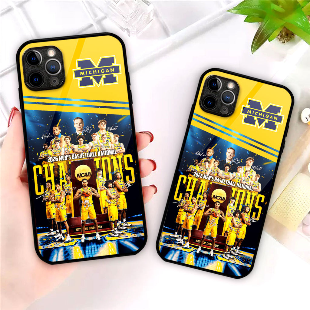 Michigan Wolverines 2026 Men's Basketball National Champions Phone Case – HOATT17340