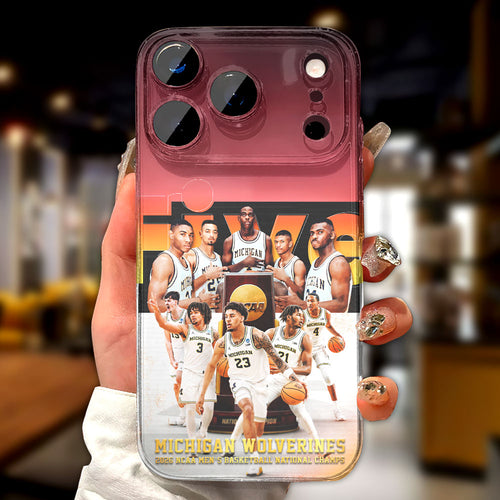 Michigan Wolverines 2026 NCAA Men's Basketball National Champs Phone Case – TMTHU4948