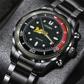 Michigan Wolverines Men's Basketball Black Stainless Steel Watch – TMTHU5084