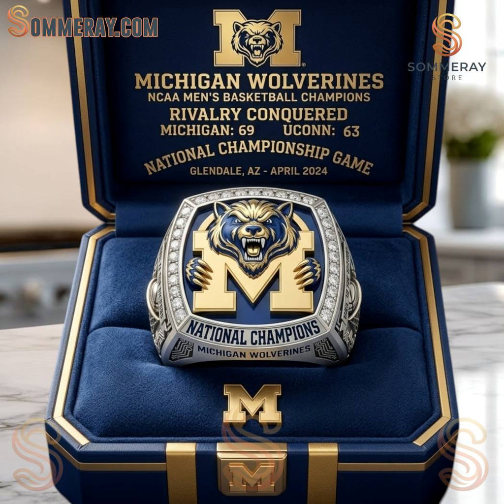 Michigan Wolverines National Champions Final Four Victory Ring