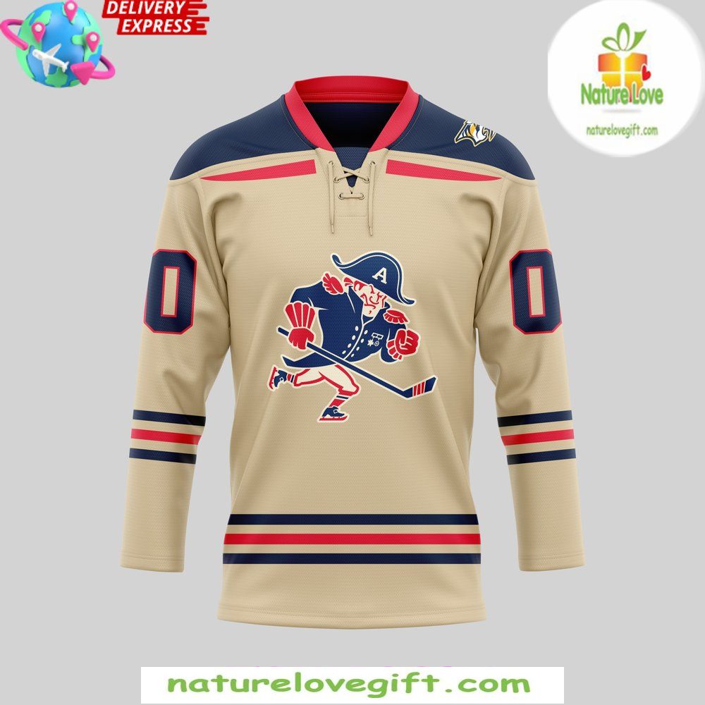 Milwaukee Admirals 2026 Beige Alternate Hockey Jersey