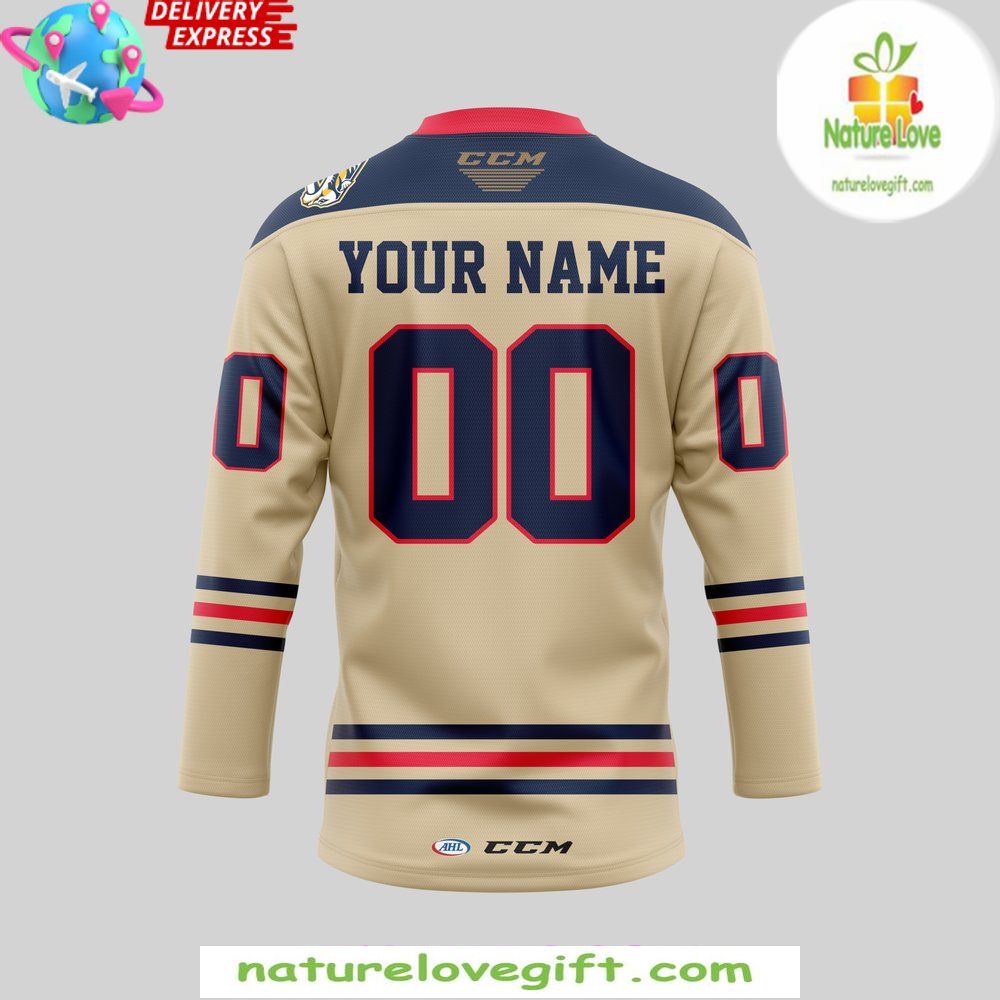 Milwaukee Admirals 2026 Beige Alternate Hockey Jersey