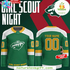 Minnesota Wild Girl Scout Night Hockey Jersey Special Edition