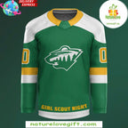Minnesota Wild Girl Scout Night Hockey Jersey Special Edition