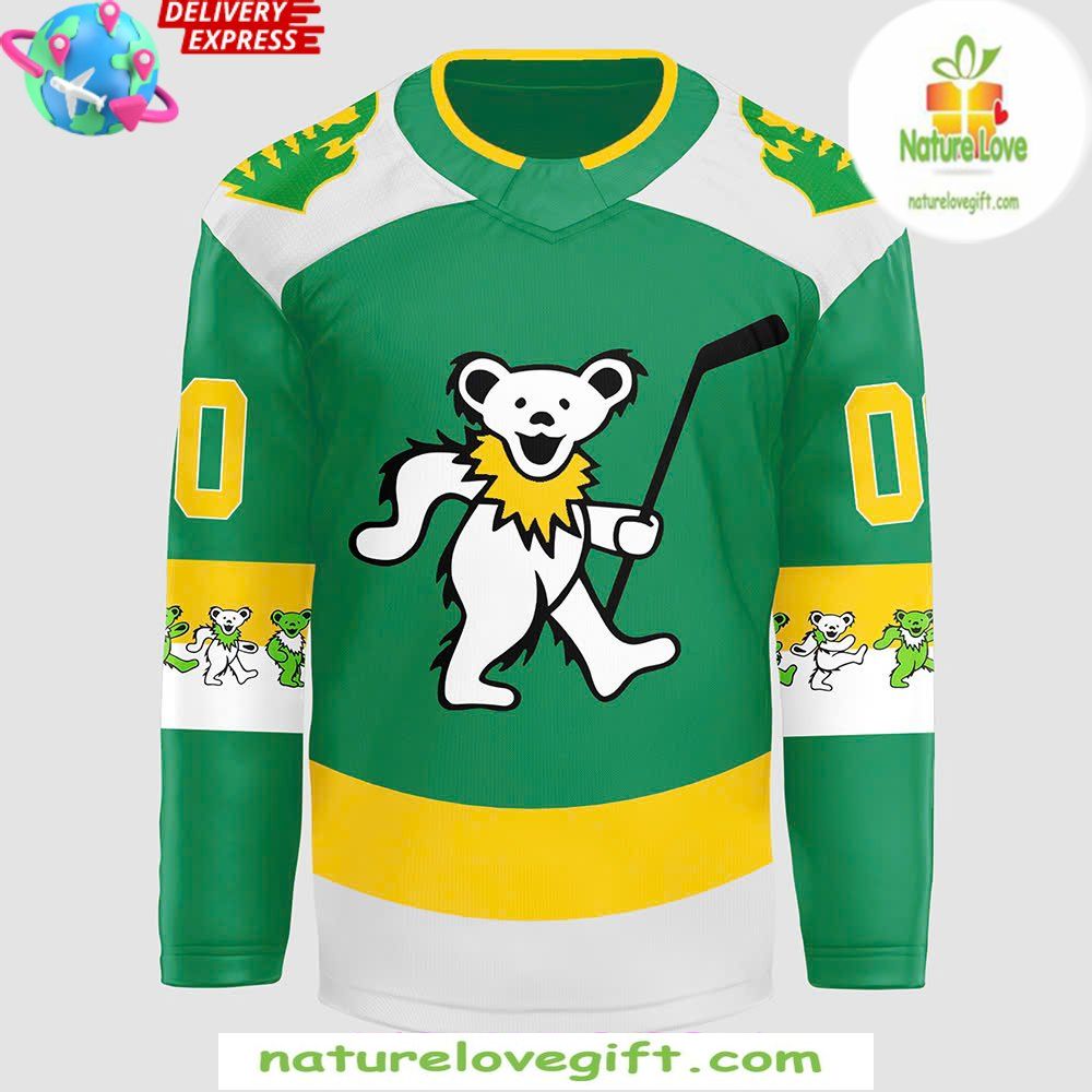 Minnesota Wild Grateful Dead 2026 Hockey Jersey