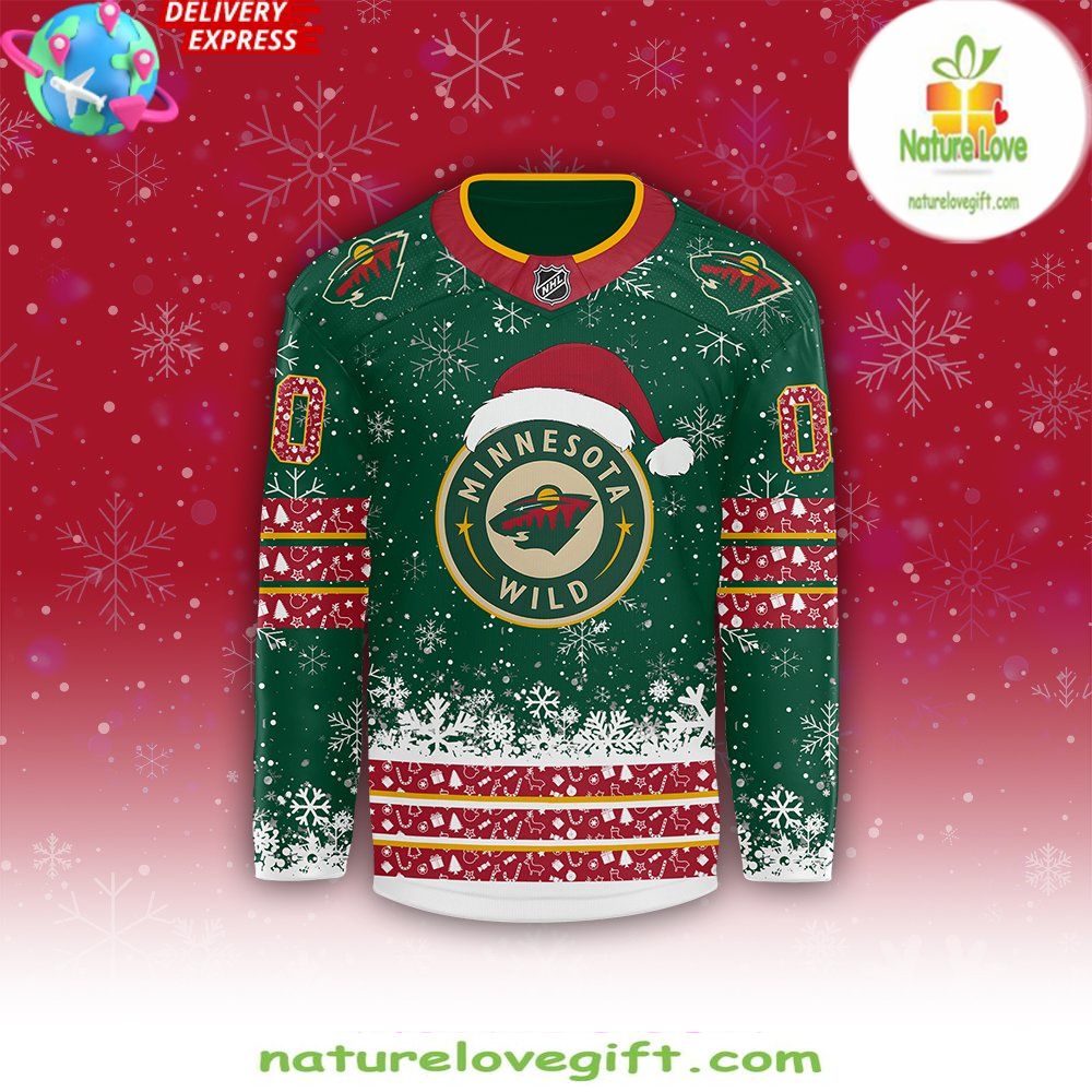 Minnesota Wild NHL Hockey Jersey Christmas 2026 Gift
