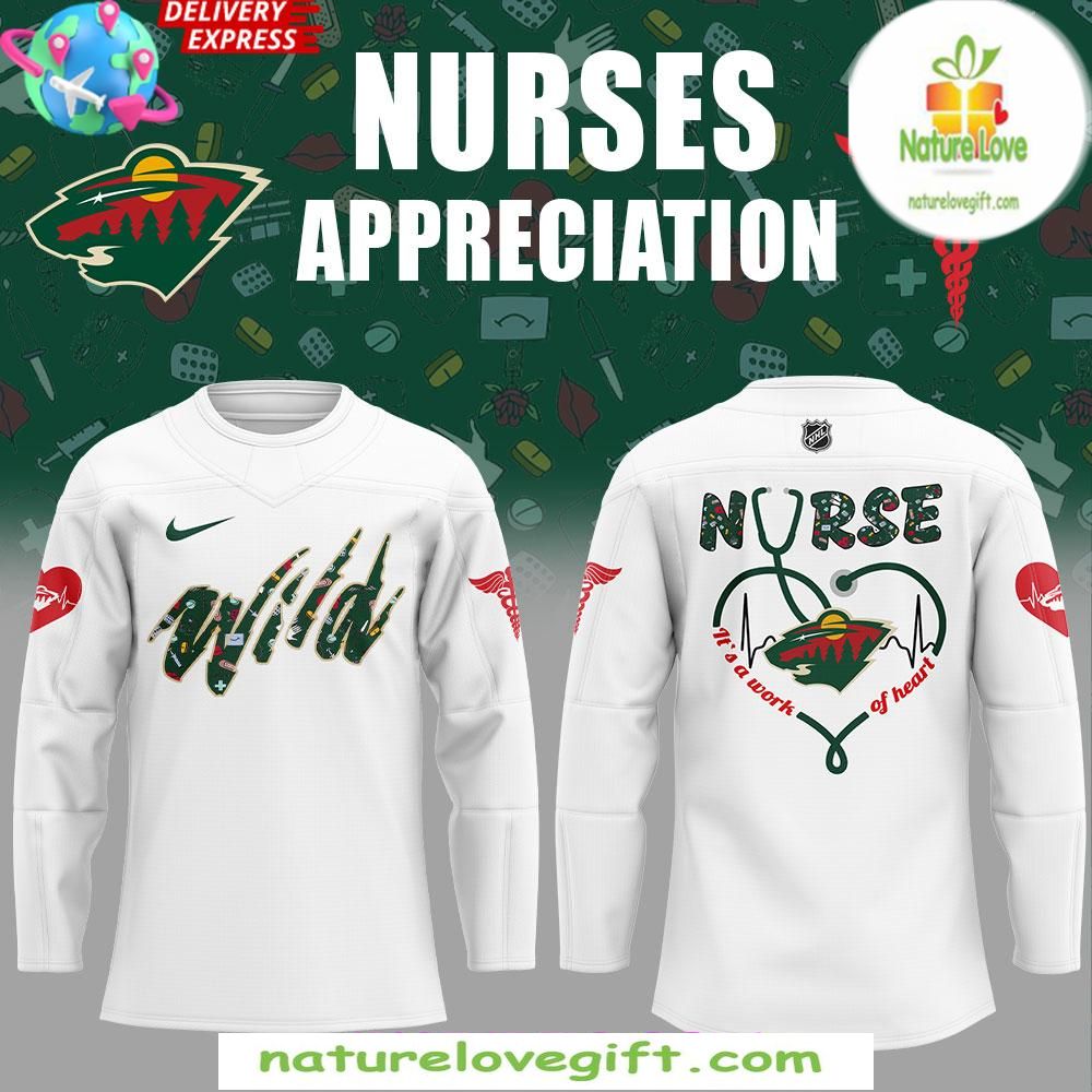 Minnesota Wild 2026 Nurses Appreciation Jersey
