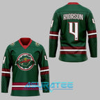 Minnesota Wild x Fourth Wing Night Limited Edition Hockey Jersey