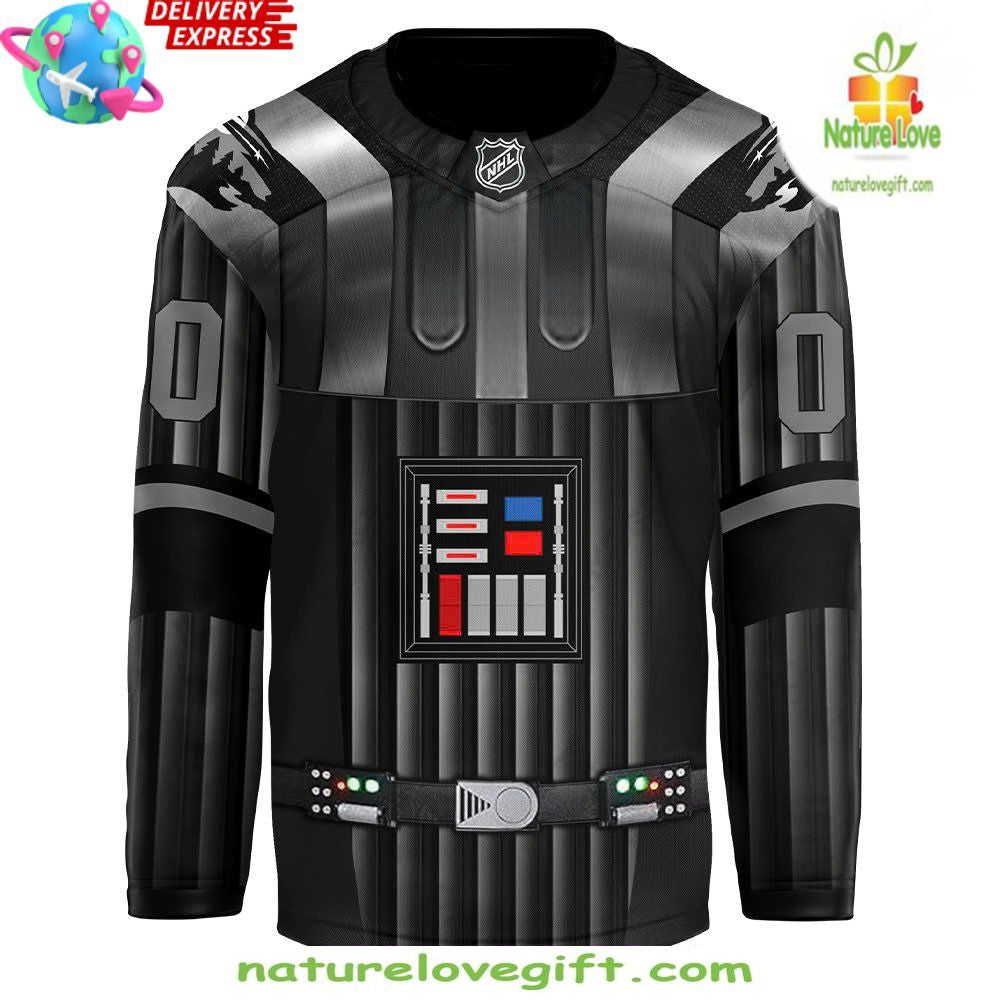 Minnesota Wild Star Wars Night 2026 Black Hockey Jersey