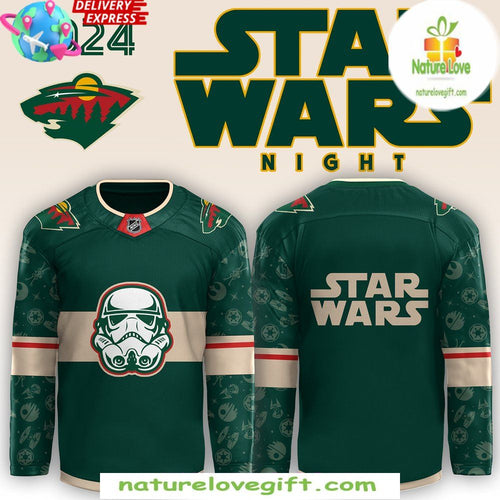 Minnesota Wild Star Wars Night 2026 Hockey Jersey