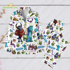 Monsters University Disney Pixar Movie Monsters Inc Pajama Set