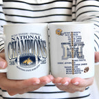 Montana State Bobcats Football 2025 National Champions Ceramic Mug – MAITM14615