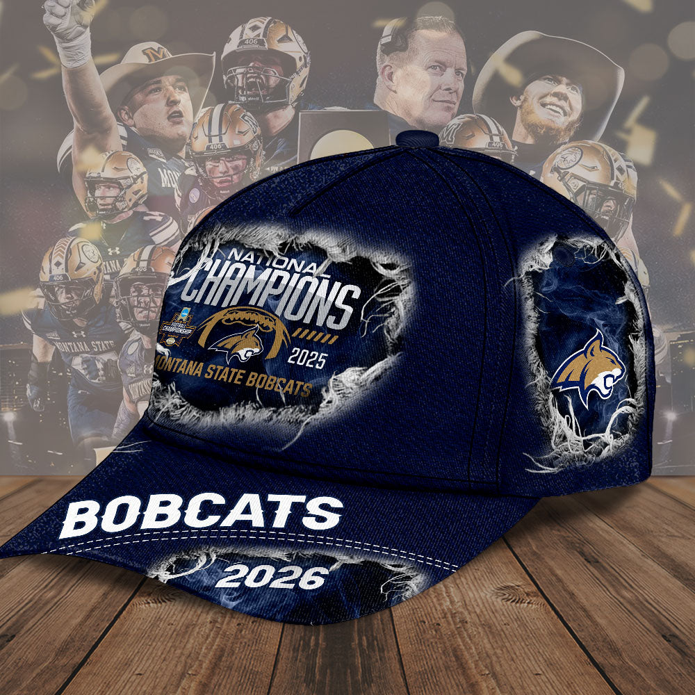 Montana State Bobcats Football Classic Cap – TMTHU3174