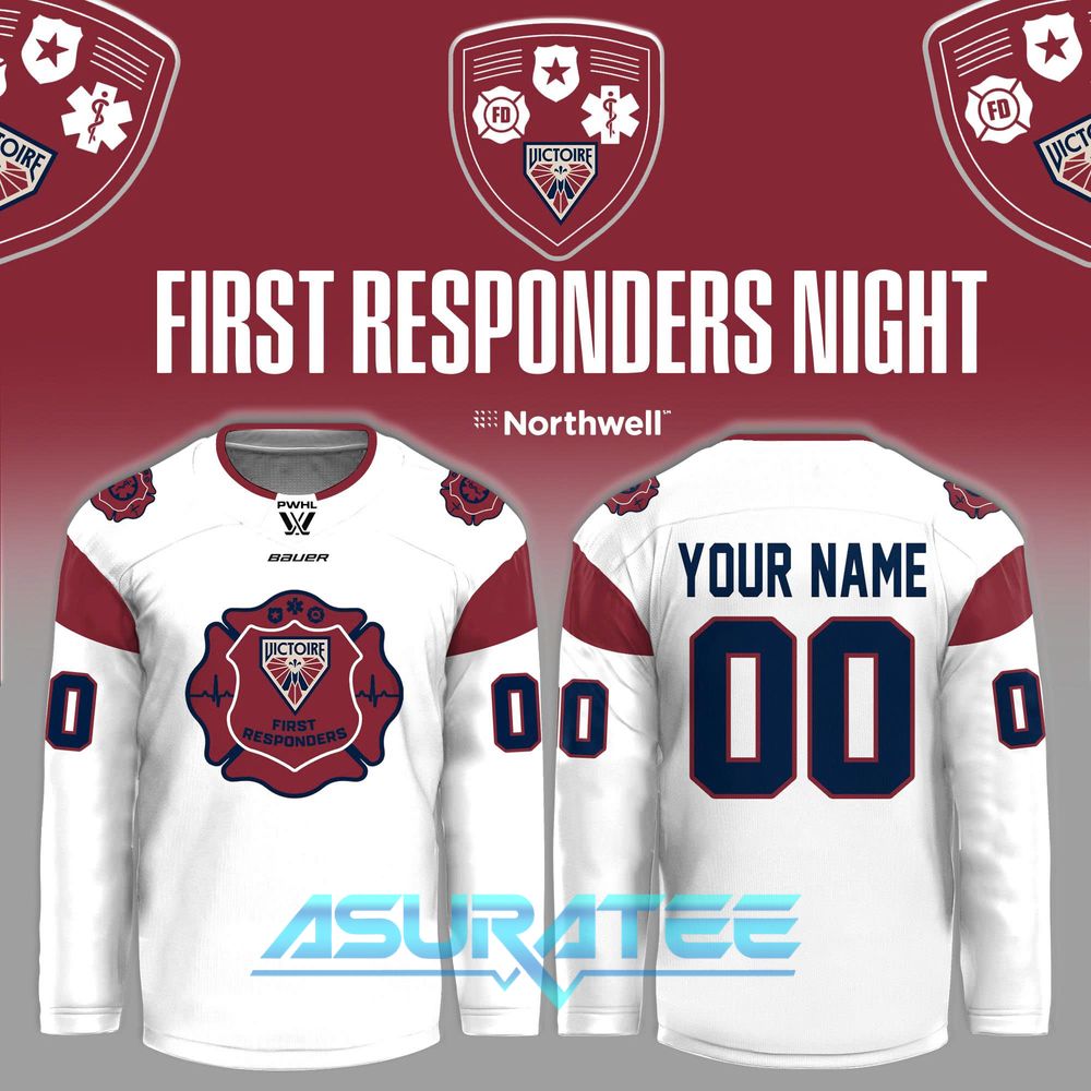 Montreal Victoire First Responders Night 2026 Hockey Jersey