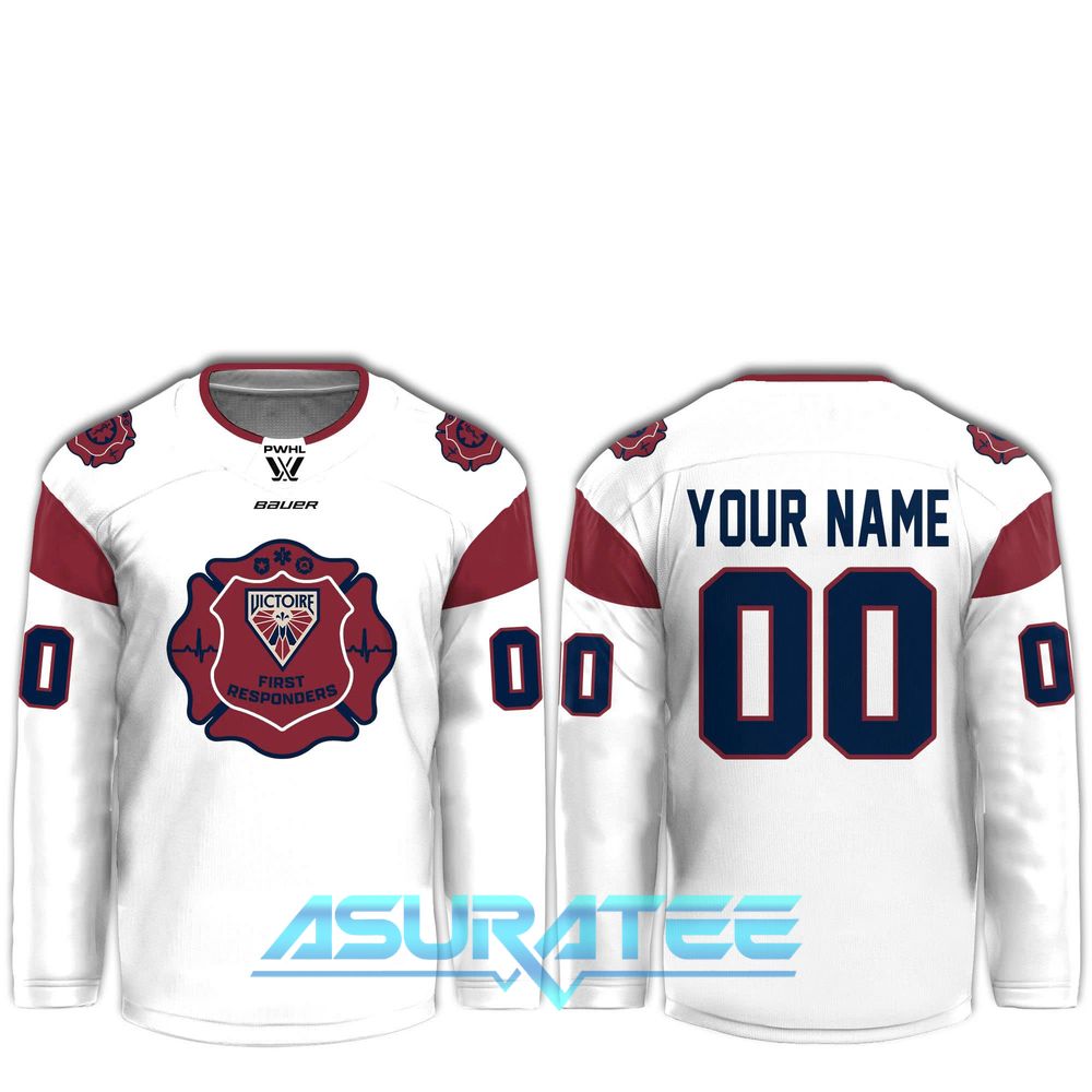 Montreal Victoire First Responders Night 2026 Hockey Jersey