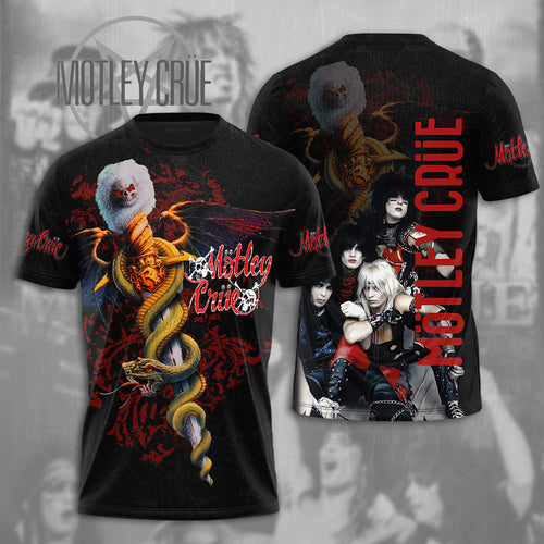 Mötley Crüe 3D Apparel – NGHIAVT 1005