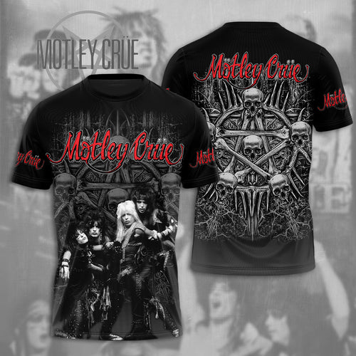 Mötley Crüe 3D Apparel – NGHIAVT 1007