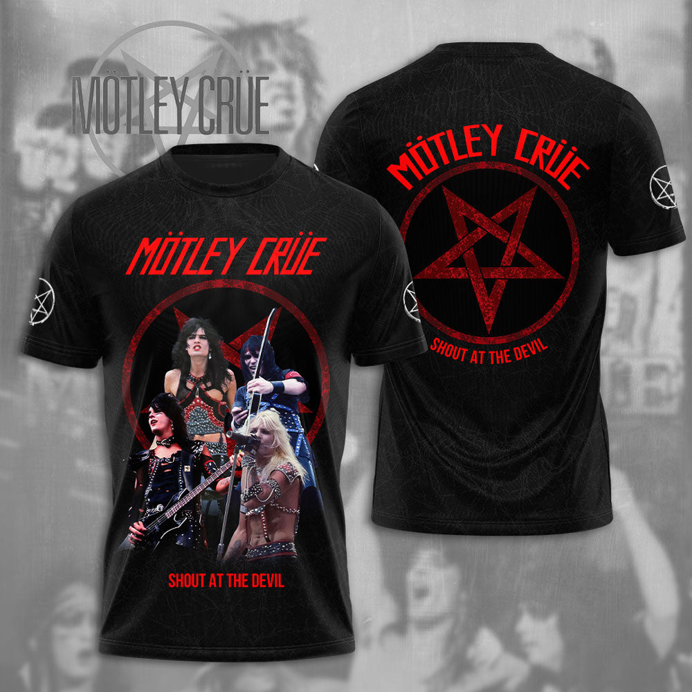 Mötley Crüe 3D Apparel – NGHIAVT 1010