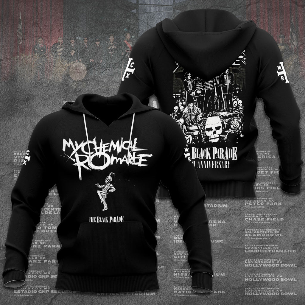 My Chemical Romance The Black Parade 2026 Tour 3D Apparel – GNE6200