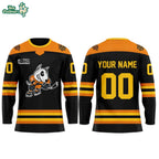 N IceDogs Cancer Care Programs Uniform Hockey Jersey Custom Name, Number