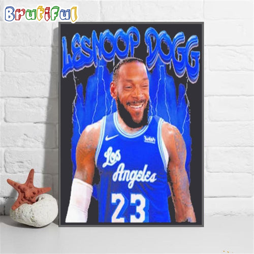 NBA Los Angeles Lakers Lesnoop Wall Art Poster Canvas